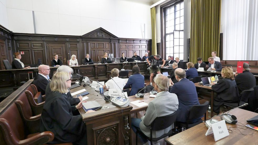 Es ist der 51. Prozesstag. Foto: Christian Charisius