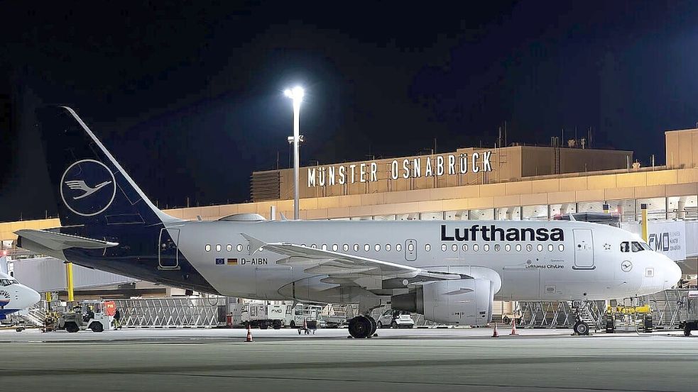Auch im kommenden Herbst und Winter fliegen weiterhin Maschinen der Lufthansa von Greven nach München. Foto: FMO