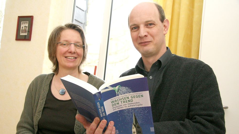 Wiebke und Thomas Perzul bleiben in Elisabethfehn. Foto: Hans Passmann