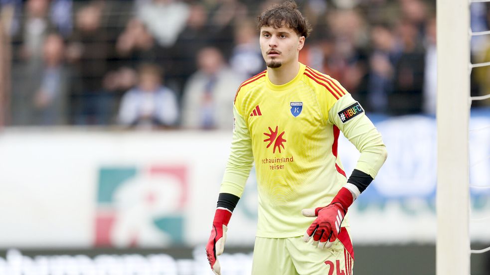 Isaak Djokovic kehrt nach nur einem halben Jahr Abwesenheit zum Regionalligisten Kickers Emden zurück.Archivfoto: Doden/Emden