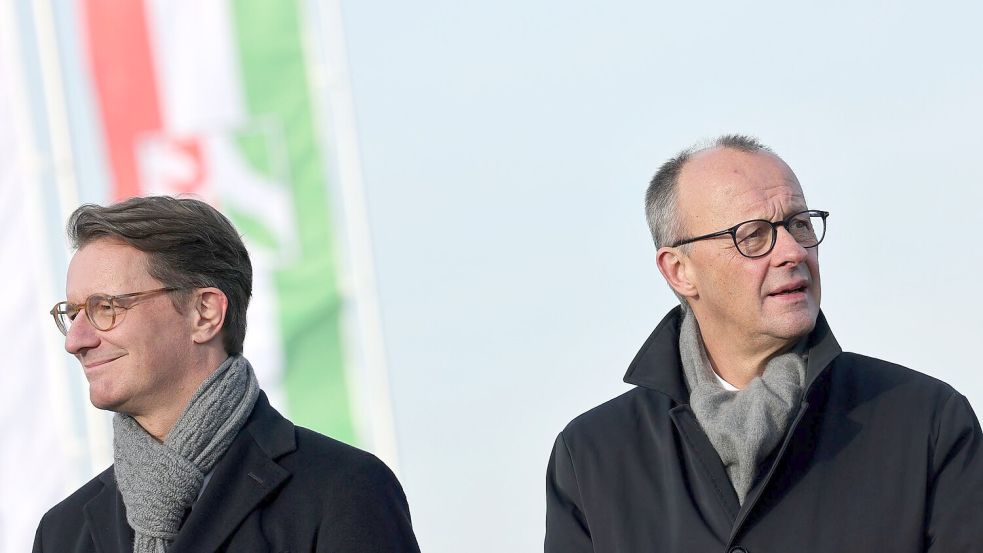 Am Montag kommt Kanzler Friedrich auf Einladung des NRW-CDU-Chefs Hendrik Wüst zu einer Klausur nach Meschede (Archivbild). Foto: Rolf Vennenbernd