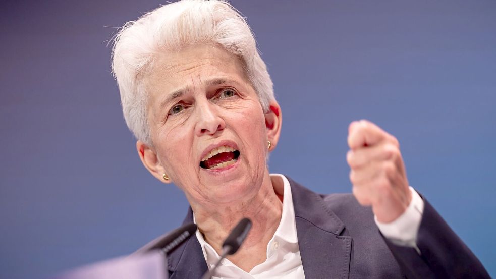 Die Europapolitikerin Marie-Agnes Strack-Zimmermann kandidierte überraschend für den FDP-Vorsitz Foto: Michael Kappeler/dpa