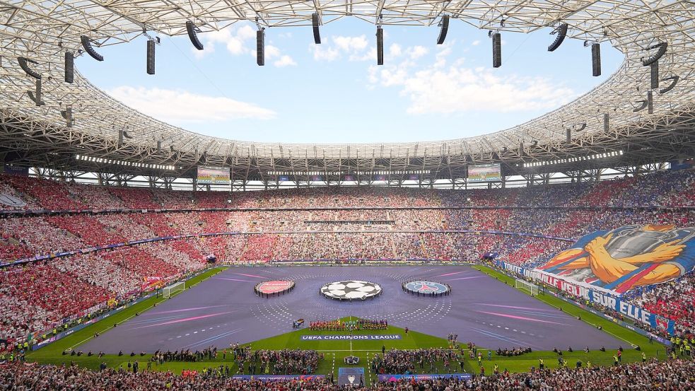 Die Puskás Arena in Budapest war ausverkauft. Foto: Vadim Ghirda