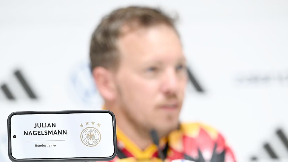 Julian Nagelsmann tritt mit der DFB-Elf gegen Finnland an. Foto: Federico Gambarini/dpa