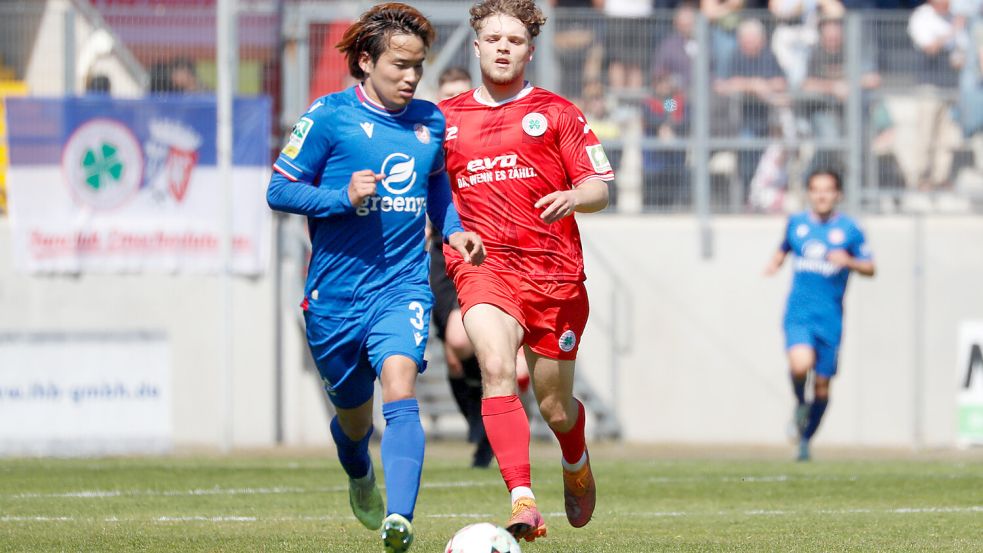 Toshiaki Miyamoto spielt künftig für Kickers Emden. Foto: Imago