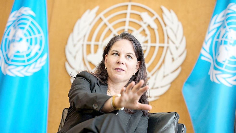 Annalena Baerbock hält die Vereinten Nationen für alternativlos. Foto: Michael Kappeler
