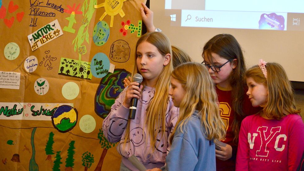 Natur, Tiere und Pflanzen stießen bei der Jugendkonferenz in Moormerland auf großes Interesse. Jetzt soll eine Idee dazu umgesetzt werden. Foto: Hannah Lehmann/Archiv