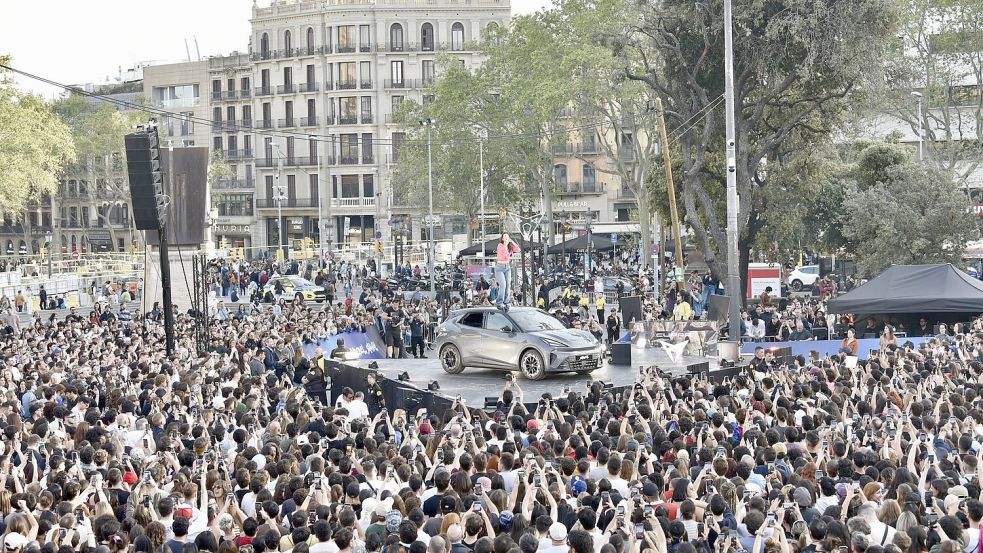 Die Weltpremiere des Cupra Raval macht die VW-Tochter im April in Barcelona zum großen Event. (Archivbild) Foto: David Oller/EUROPA PRESS/dpa