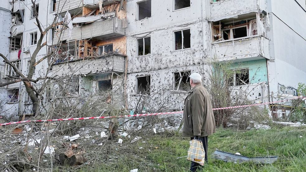 Ein Ende des Angriffskrieges gegen die Ukraine, den Russland am 24. Februar 2022 begonnen hatte, ist derzeit nicht in Sicht. (Archivbild) Foto: Efrem Lukatsky
