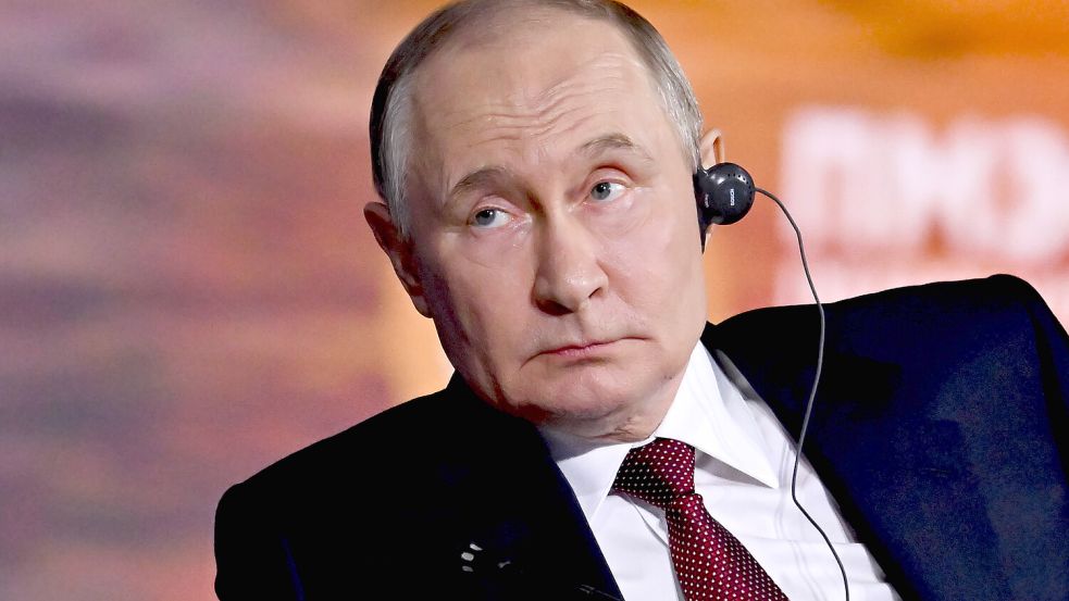 Versteht das Wirtschaftsforum in St. Petersburg als Aushängeschild: Russlands Präsident Wladimir Putin. Foto: IMAGO/Anadolu Agency