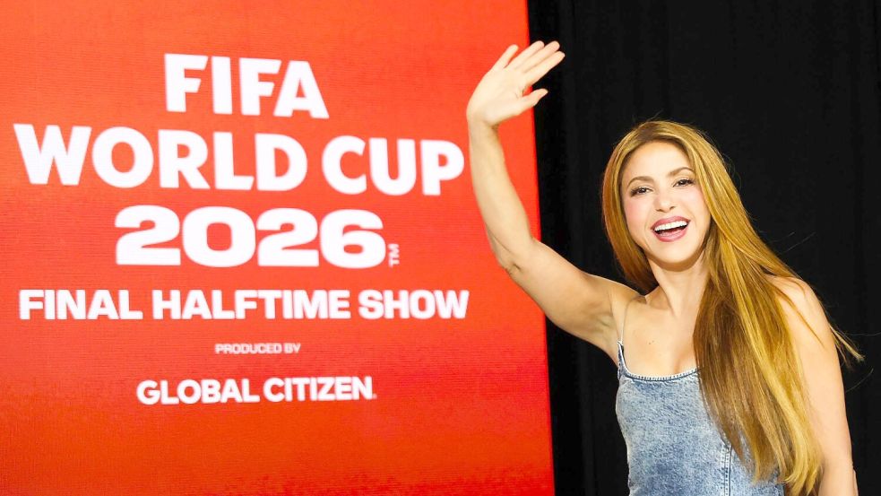 Shakira und die WM: Nach „Waka Waka“ jetzt „Dai Dai“ Foto: Heather Khalifa/AP/dpa