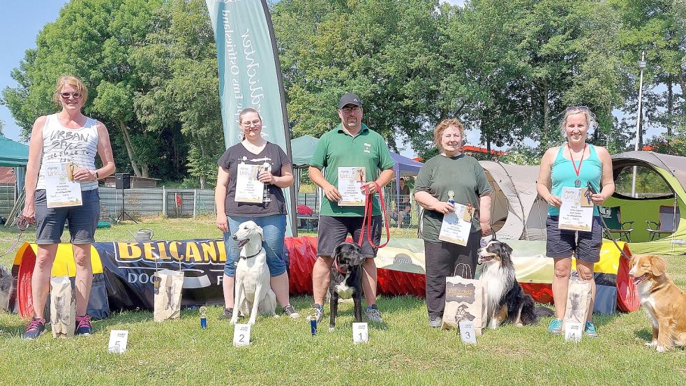Auf dem Übungsgelände der IRJGV-Gruppe Ostrhauderfehn, Im Gewerbegebiet 3, findet am Sonntag, 7. Juni 2026, ein Agility-Cup-Turnier der Region Nord statt. Archivfoto: Privat