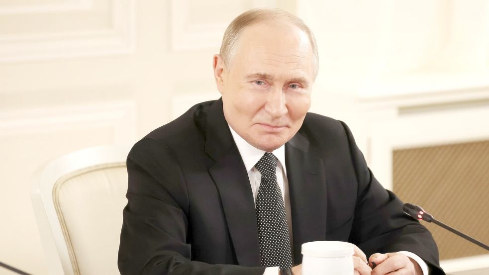 Kremlchef Wladimir Putin bietet erneut an, die Gaslieferungen nach Deutschland wieder aufzunehmen. (Archivbild) Foto: Vyacheslav Prokofyev