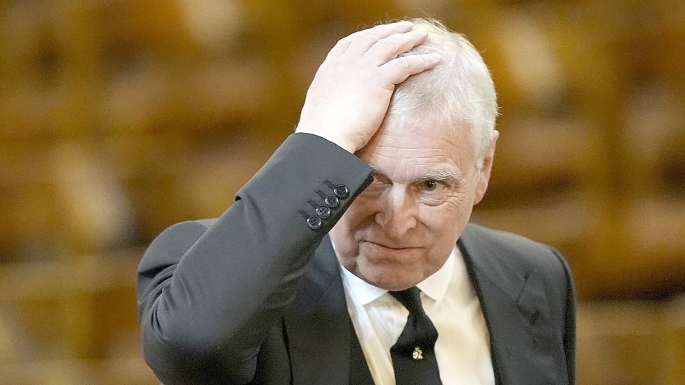 Der frühere Prinz Andrew untervermietete Teile seines luxuriösen Anwesens in Windsor. (Archivbild) Foto: Aaron Chown
