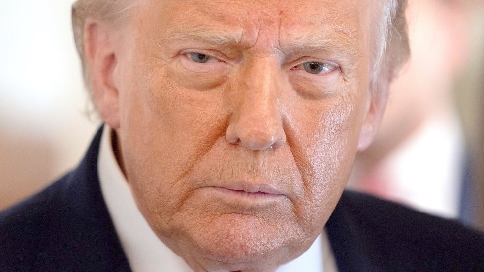 Will den neuen Fed-Chef Warsh nicht beeinflussen: US-Präsident Trump. (Archivbild) Foto: Mark Schiefelbein