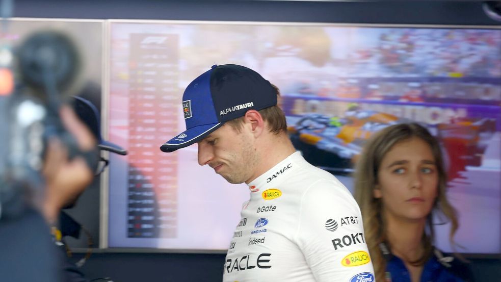 Früher Feierabend: Max Verstappen schied früh aus. Foto: Yves Herman