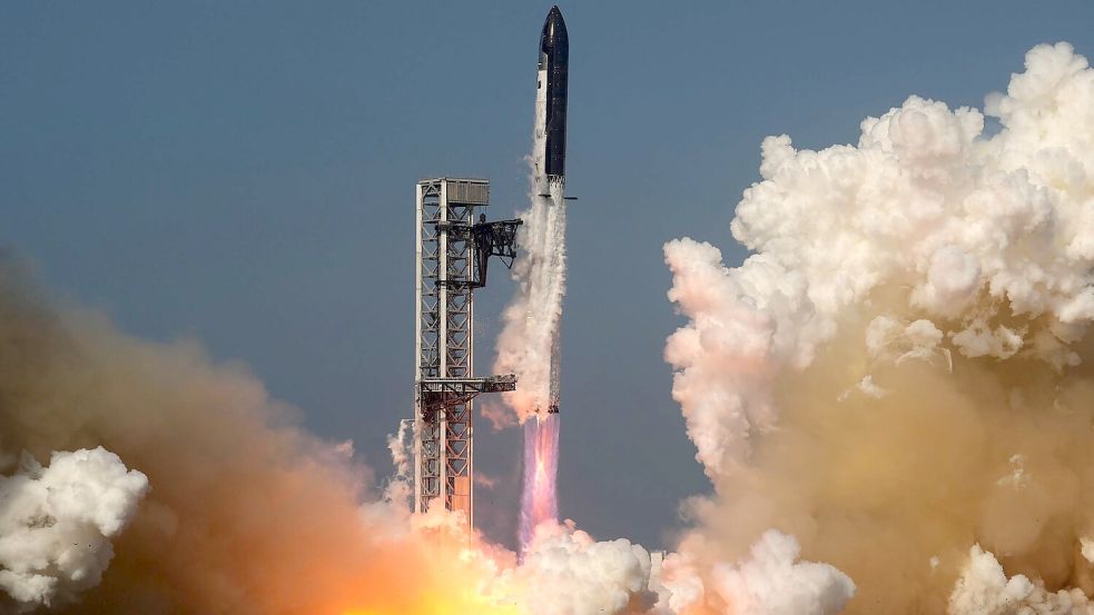Wird der Börsengang von SpaceX so spektakulär wie der Start einer „Starship“-Rakete? Foto: Eric Gay