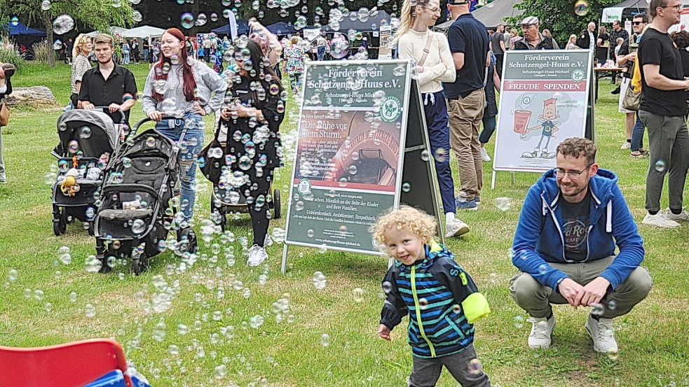 Beim Julianenparkfest gibt es wieder Spiel und Spaß für Groß und Klein. Foto: Bodo Wolters/Archiv