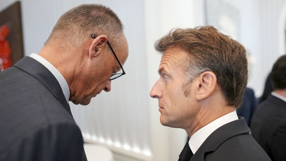Mehrfach wurde die Entscheidung verschoben, jetzt haben Merz und Macron die Reißleine gezogen. Foto: Kay Nietfeld/dpa