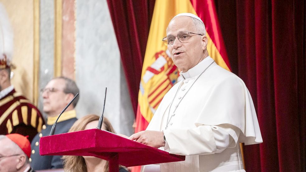 Der Pontifex spricht im spanischen Parlament Klartext. Foto: César Vallejo Rodríguez/EUROPA