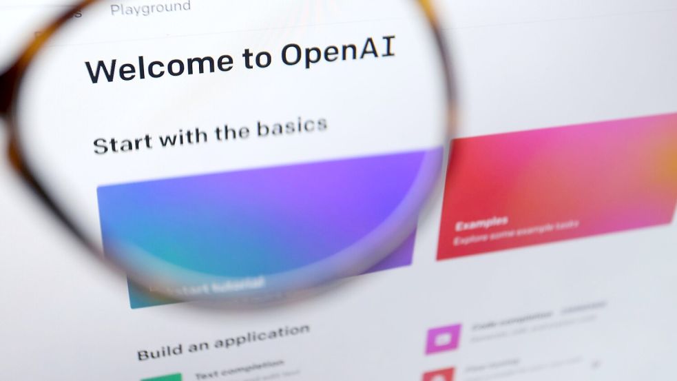 OpenAI ist als Firma hinter dem KI-Chatbot ChatGPT weltbekannt geworden. (Archivbild) Foto: Karl-Josef Hildenbrand
