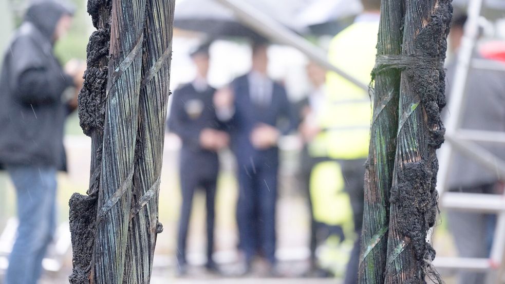 Das Feuer hat großen Schaden angerichtet. Foto: Marijan Murat