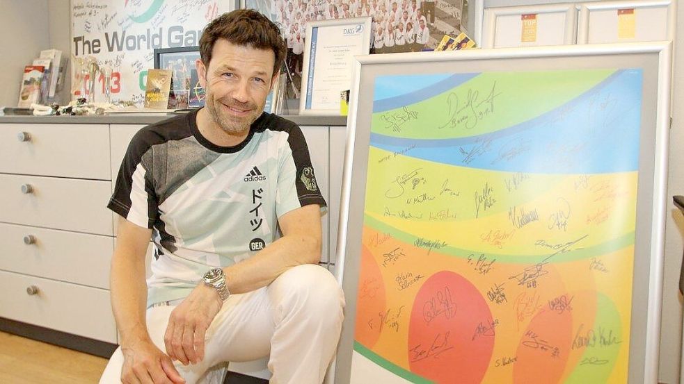 Der Osnabrücker Olympia-Arzt und Top-Spororthopäde Dr. Casper Grim rät Eltern, sportliche Kinder zu unterstützen. Sein Appell: „Move – beweg dich!“ Zu wenig Bewegung sei gesellschaftlich ein größeres Problem als sportliche Überlastung. Foto: Jens Lintel