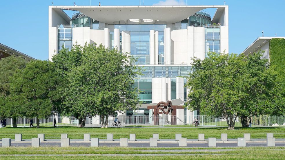 Treffpunkt Kanzleramt: Morgen kommen die Sozialpartner mit den Koalitionsspitzen zusammen. Foto: Soeren Stache/dpa