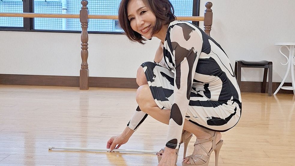 Mit 66 Jahren ist Junko Sakai die mit Abstand älteste Teilnehmerin bei „Miss Universe Japan“ – und längst eine Berühmtheit in ihrem Land. Foto: Felix Lill