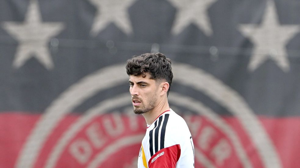 Kai Havertz ist auf dem Platz lieber ein Mann der Taten als der großen Worte. Foto: Federico Gambarini/dpa