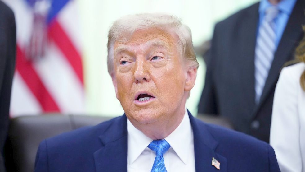 Trump droht mit neuen Angriffen. Foto: Julia Demaree Nikhinson