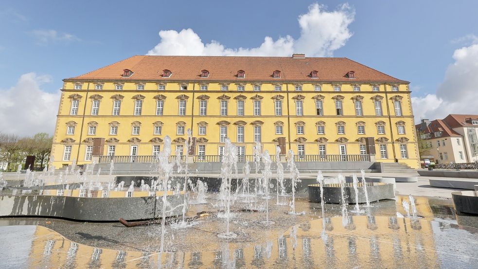 Das Osnabrücker Schloss ist der Sitz der Universität. Hier findet auch am 12. Juni 2026 der Festakt zur Verleihung der Ehrendoktorwürde an Igor Levit statt. Foto: Jörn Martens