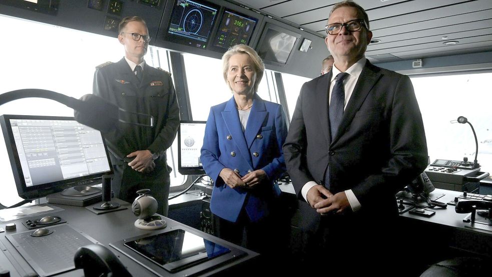 Will Russland mit neuen Sanktionen die Kriegsführung gegen die Ukraine erschweren: EU-Kommissionspräsidentin Ursula von der Leyen. (Archivbild) Foto: Antti Aimo-Koivisto