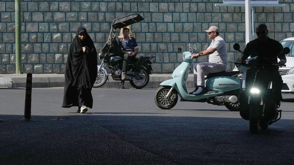 In Irans Hauptstadt Teheran geht während der Verhandlungen das Leben weiter. Foto: Vahid Salemi