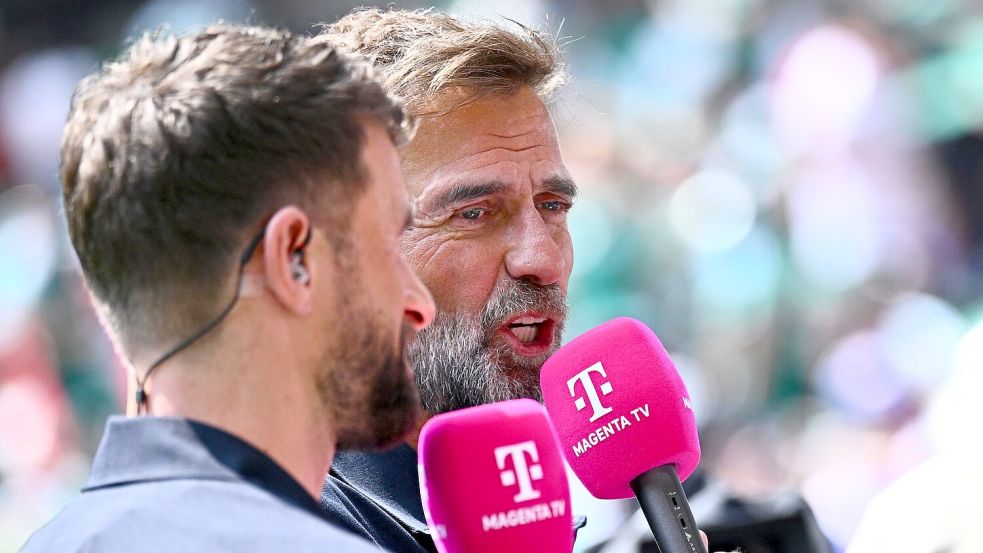 Thomas Müller und Jürgen Klopp sind bei der WM als TV-Experten im Einsatz. Foto: Tom Weller