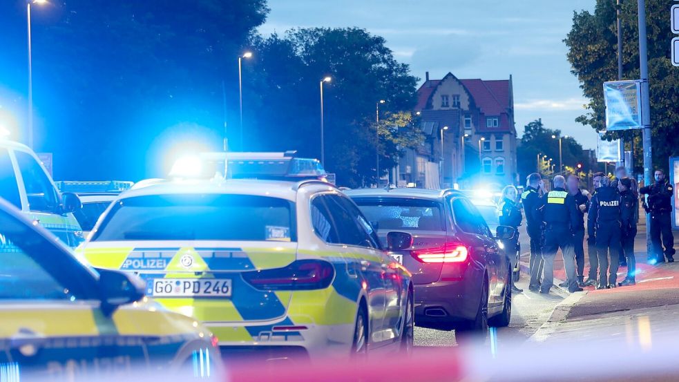 Der angeschossene Polizist ist inzwischen außer Lebensgefahr. Foto: Stefan Rampfel/dpa