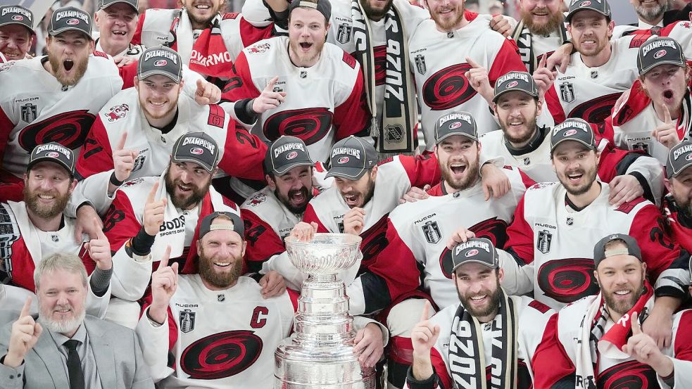 Die Hurricanes präsentierten sich als echtes Team. Foto: John Locher