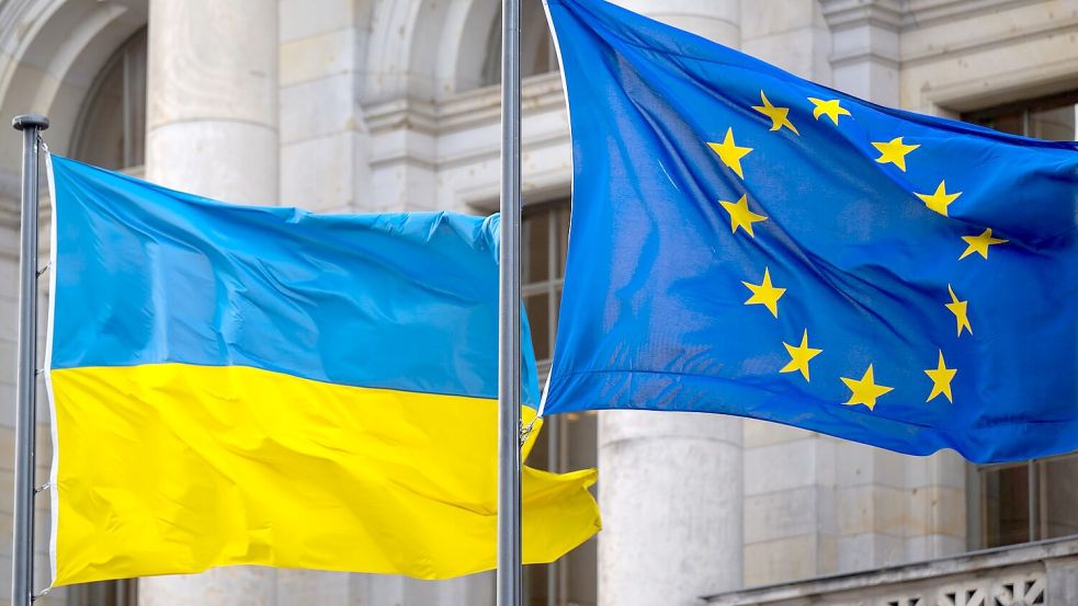 Die Ukraine will möglichst schnell Mitglied der EU werden. (Archivbild) Foto: Monika Skolimowska