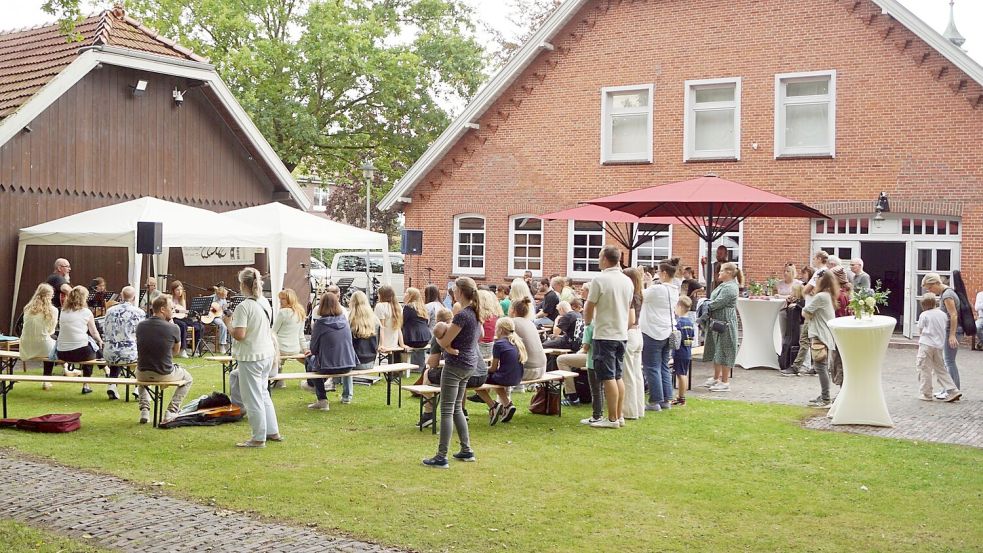 Im Garten des Museums darf bald wieder gefeiert werden. Foto: privat