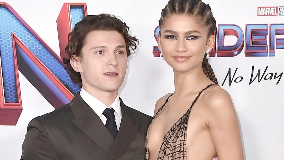 Jetzt auch Ehepaar: die Schauspieler Tom Holland und Zendaya Foto: Jordan Strauss/AP/dpa