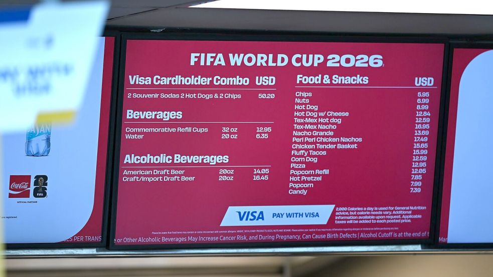 Die Bierpreise bei der WM sind größtenteils happig. Foto: Federico Gambarini/dpa