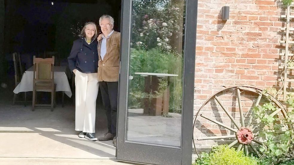 Judith Alwin und Andreas Damke betreiben seit zwei Jahren den Fähr-Pad-Hof in Mitling-Mark, . Foto: Ammermann