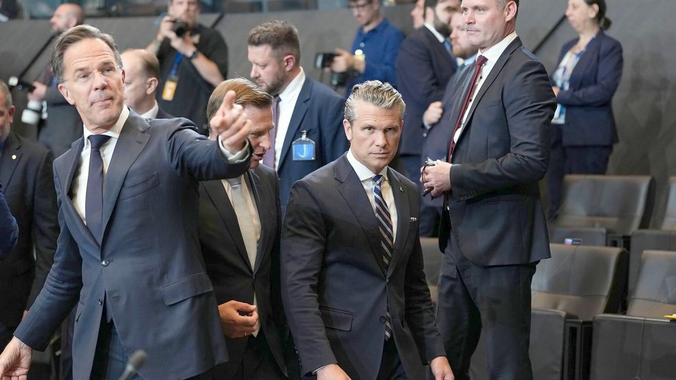 Rutte sprach von der Nato 3.0. Foto: Virginia Mayo