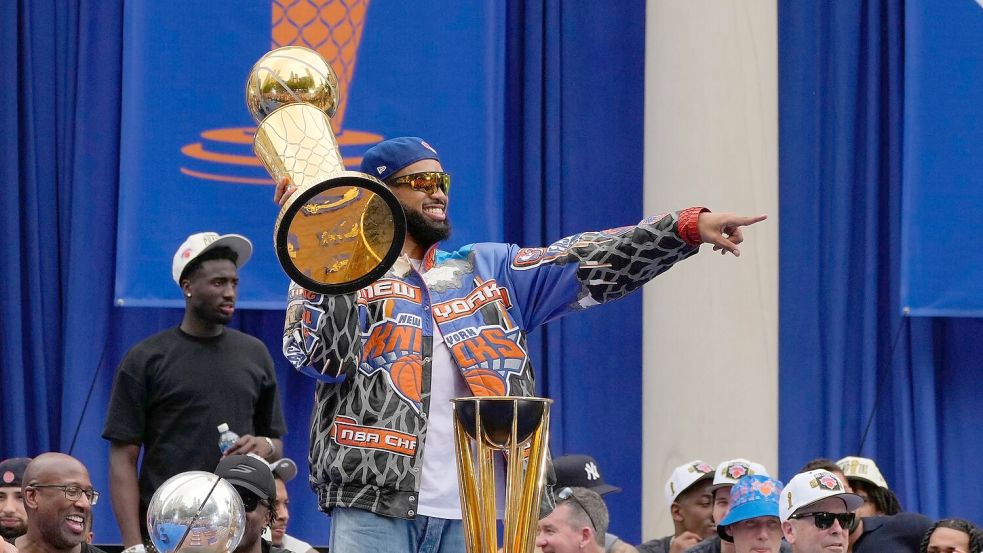 Zum ersten Mal seit mehr als 50 Jahren haben die Knicks einen NBA-Titel gewonnen. Foto: Yuki Iwamura