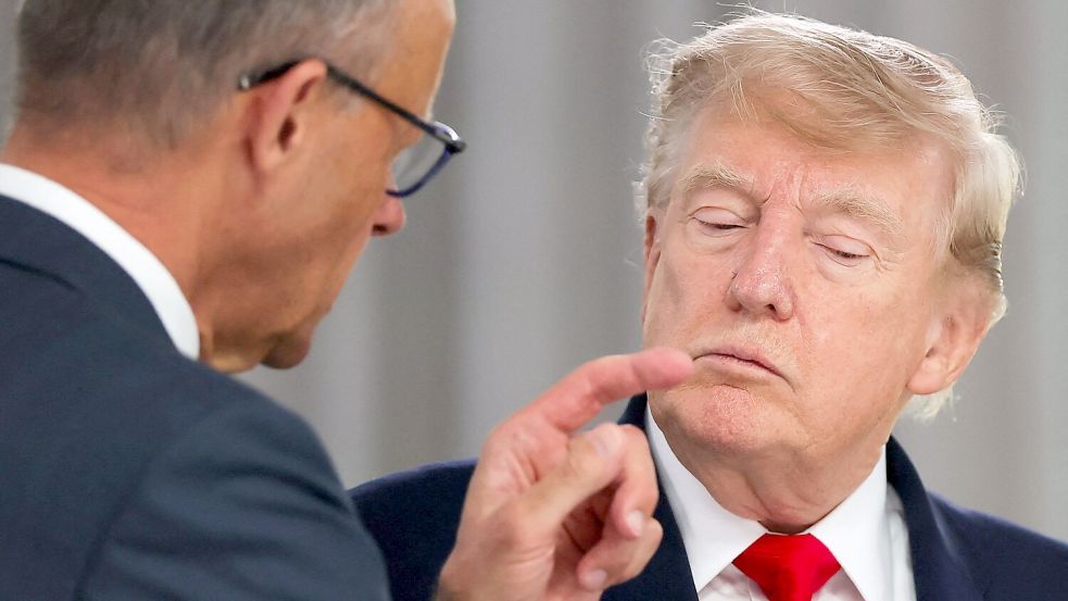 Die Ermittlungen zu Arzneimittelpreisen könnten Spannungen zwischen Merz und Trump auslösen. (Archivbild) Foto: Christian Hartmann/Pool Reuters/