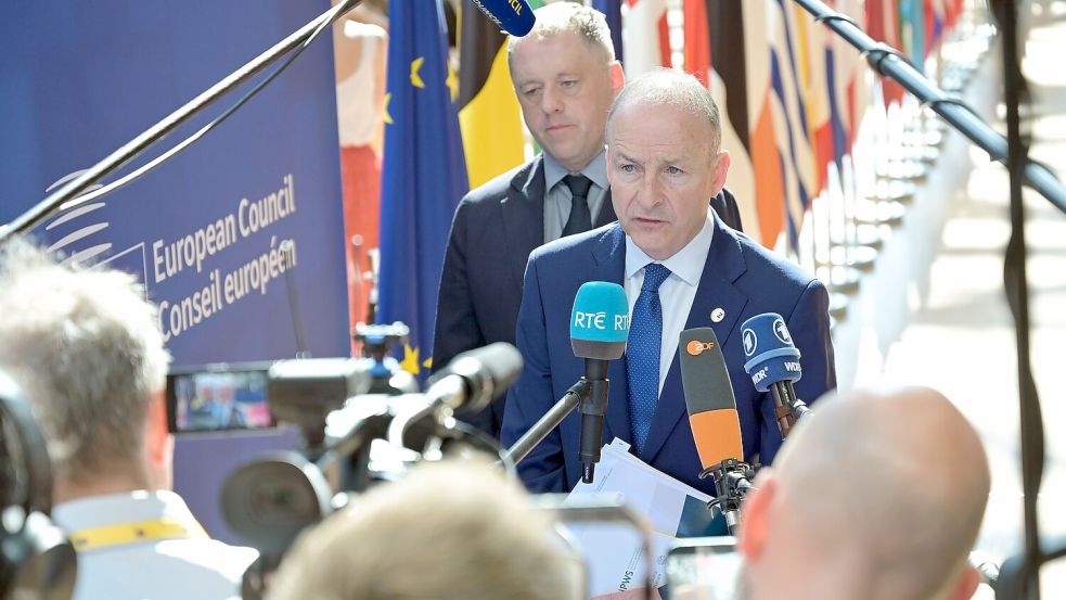 Irlands Regierungschef Martin gehört zu den Unterstützern Costas. Foto: Malin Wunderlich