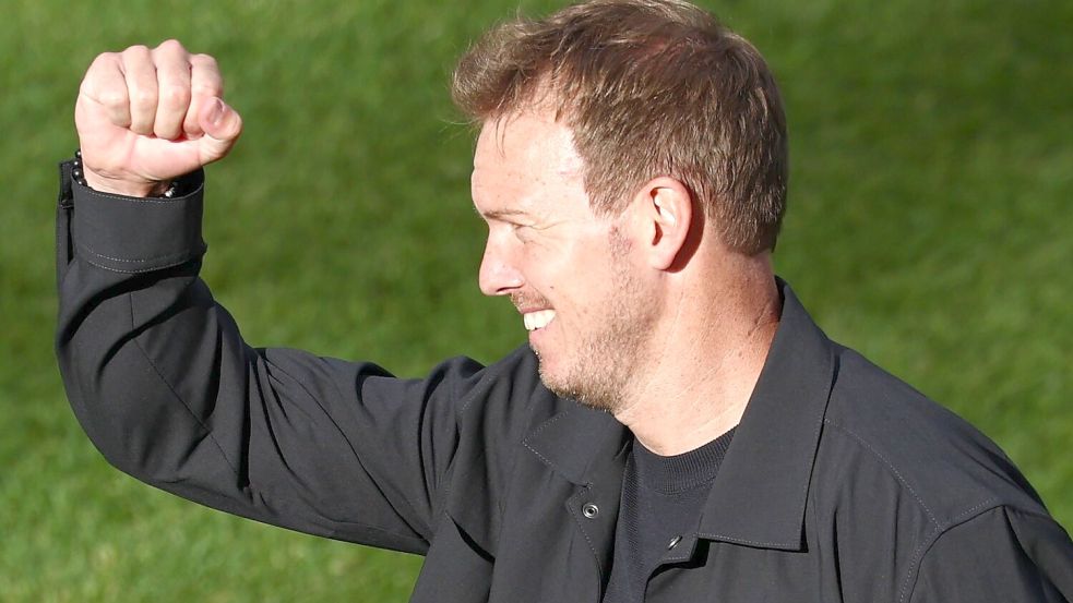 Julian Nagelsmann hat auf Anhieb den Gruppensieg bei der WM geschafft. Foto: Christian Charisius/dpa