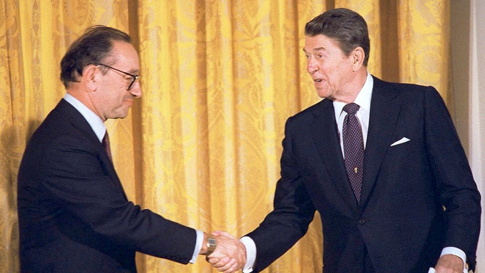 Greenspan prägte die Notenbank. (Archivbild) Foto: BARRY THUMMA/AP/dpa