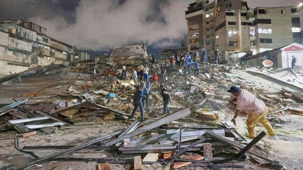 Die schweren Beben richteten nicht nur in der Hauptstadt Caracas gewaltige Schäden an. Foto: Javier Campos