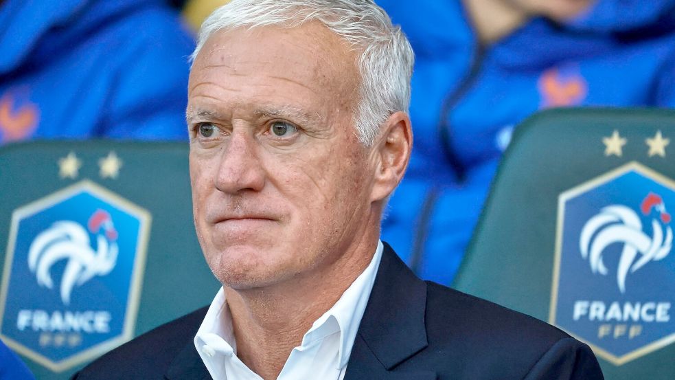 Trauert um seine Mutter: Frankreichs Nationaltrainer Didier Deschamps. (Archivbild) Foto: Jeremias Gonzalez